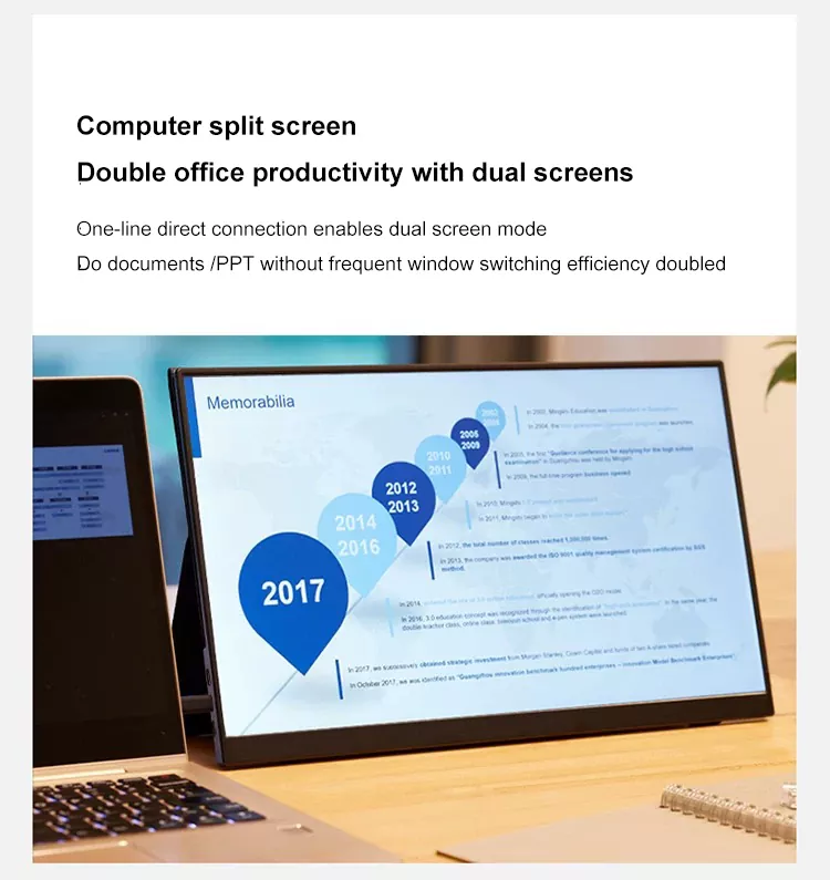 15.6 Inch100%sRGB Portable Monitor